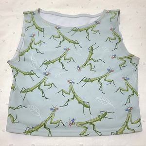 Blackmilk Museum Piece Bugged Out Wifey Top Size S